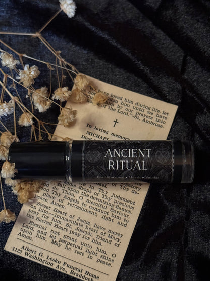 Ancient Ritual Perfume Oil Roller | Frankincense & Myrrh