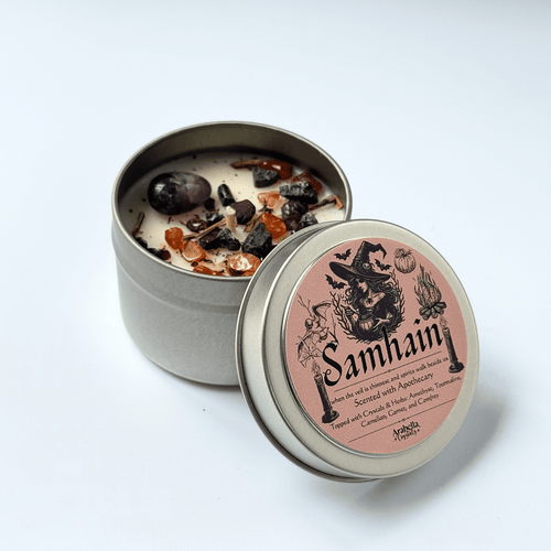 Samhain Halloween Ritual Candle