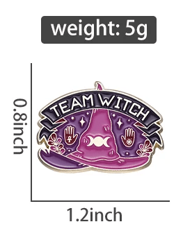 Team Witch Enamel Pin