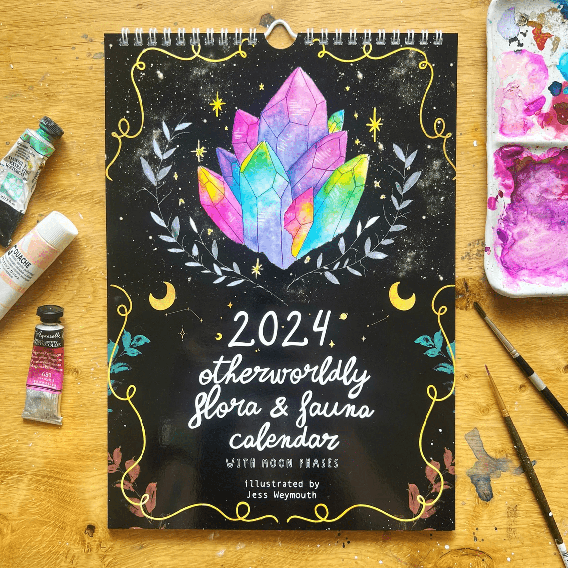 2024 Otherworldly Flora & Fauna Calendar