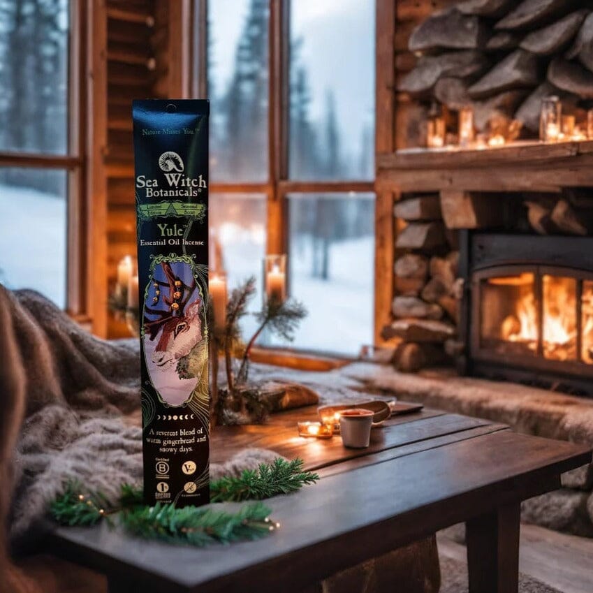 Yule Incense: with Ginger, Vanilla, Orange, & Seasonal Spices