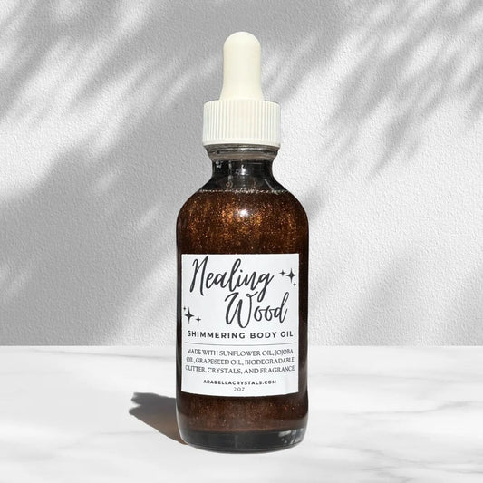 Healing Wood Shimmer Body Oil