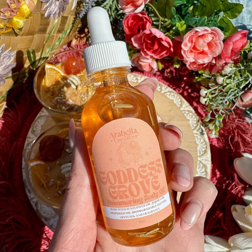 Goddess Grove Shimmer Body Oil