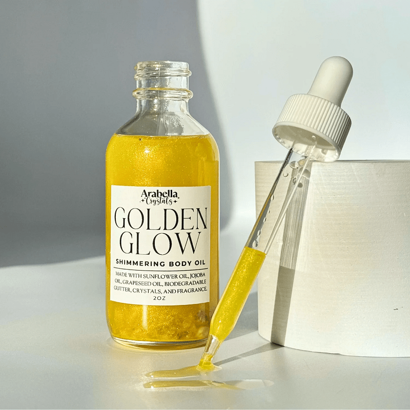 Golden Glow Shimmer Body Oil