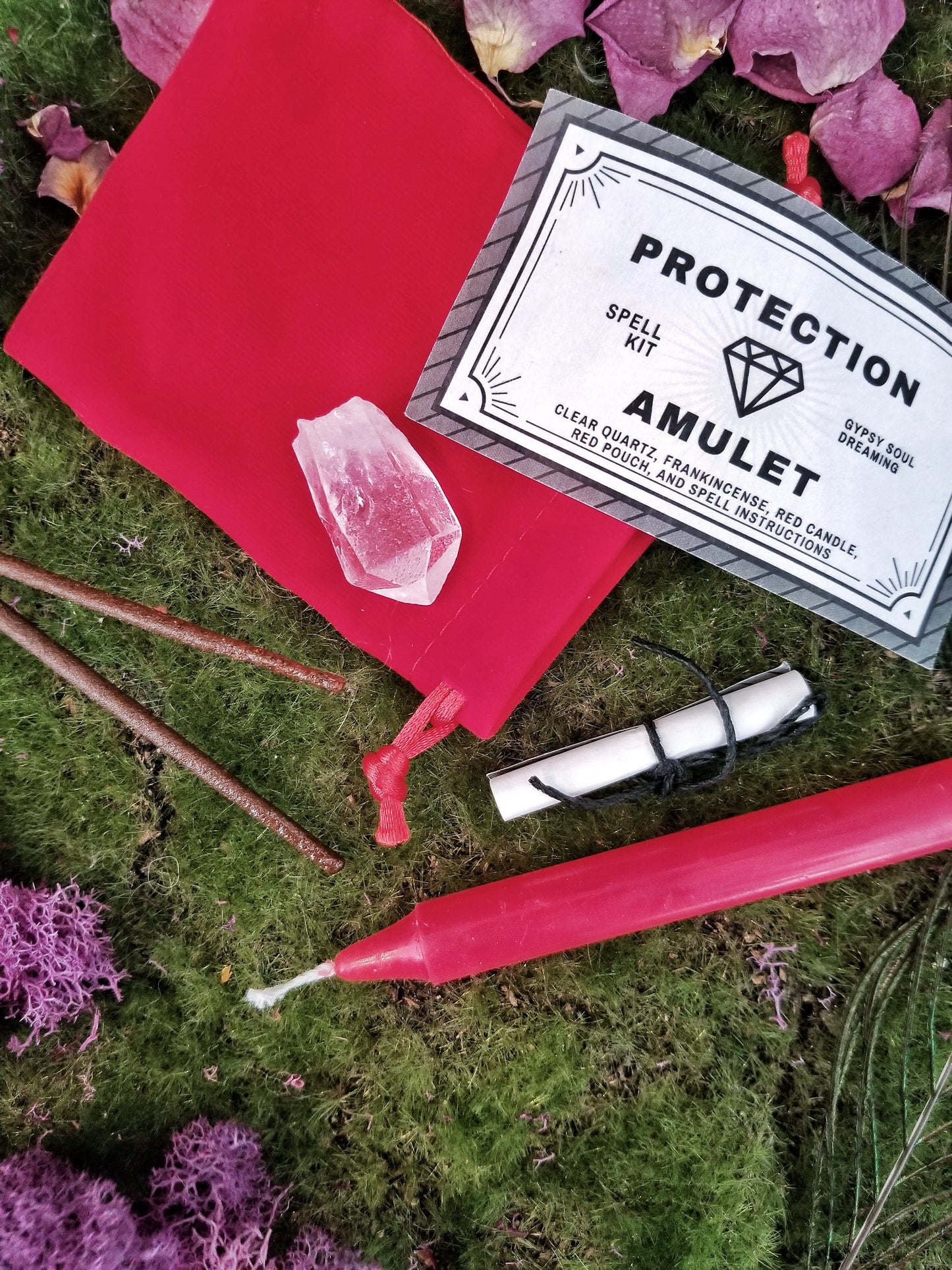 Protection Amulet Spell Kit — Protection & Energy Shielding