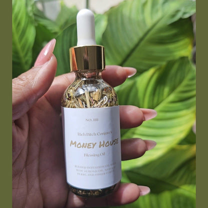 Money House Blessing Ritual Oil | Home Blessing & Abundance Ritual Oil