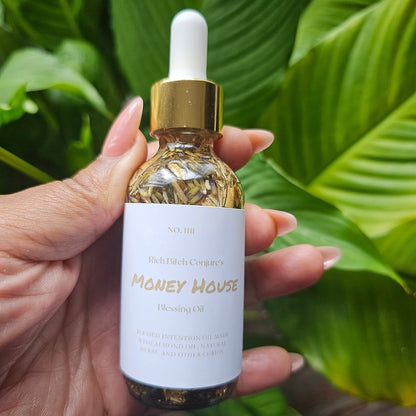 Money House Blessing Ritual Oil | Home Blessing & Abundance Ritual Oil