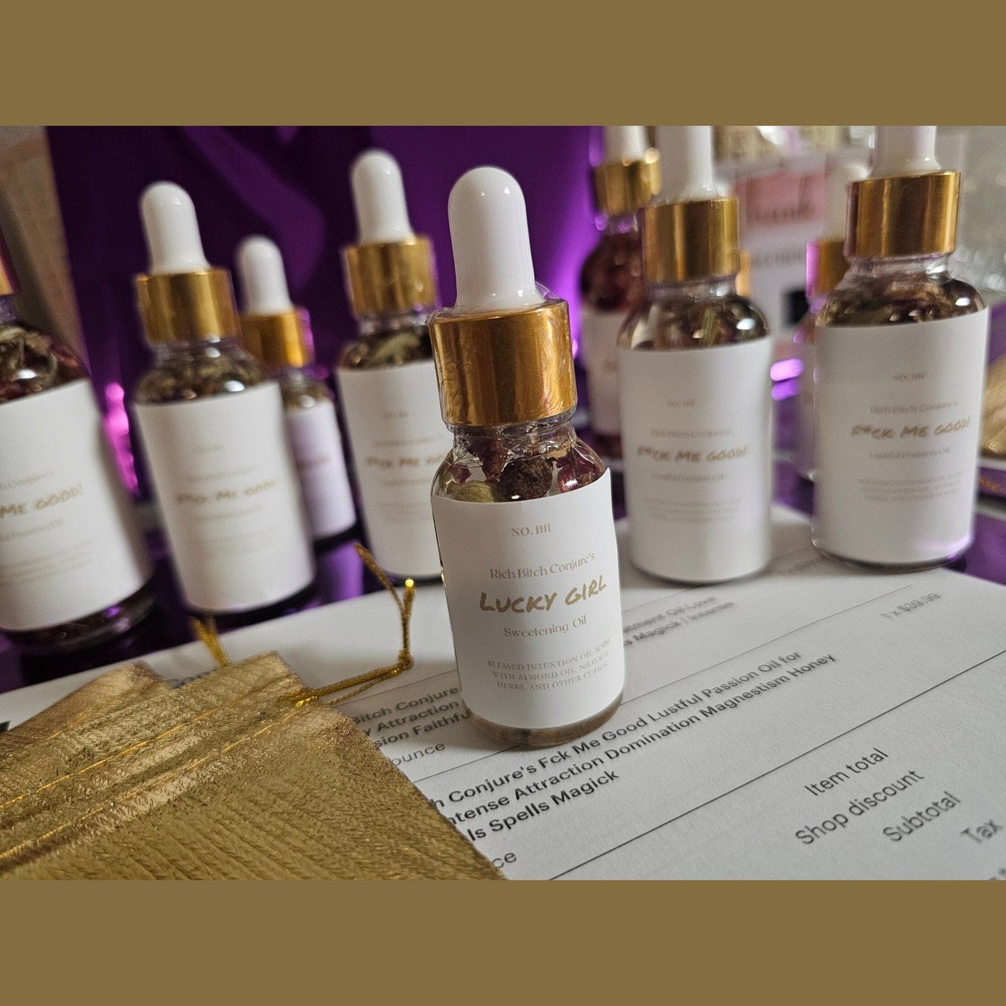 Lucky Girl Ritual Oil | Intention & New Beginnings Ritual Oil