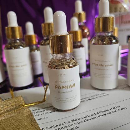 Damian Ritual Oil | Leadership & Personal Authority Ritual Oil