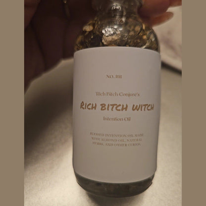 Rich Witch Bitch Ritual Oil | Intuition & Reflection Ritual Oil