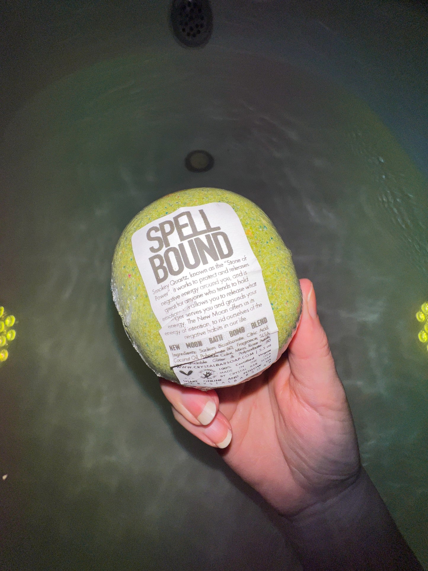 Spellbound Bath Bomb - Smoky Quartz Ritual Soak