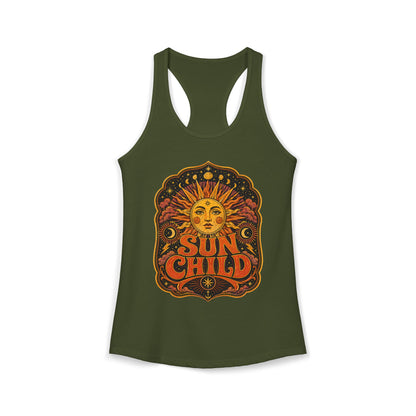 Sun Child Women's Racerback Tank