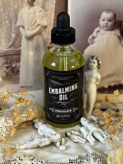 Porcelain Embalming Lotion Body Oil | Vanilla, Walnut & Floral