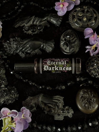 Eternal Darkness Perfume Oil Roller | Lilac & Cream