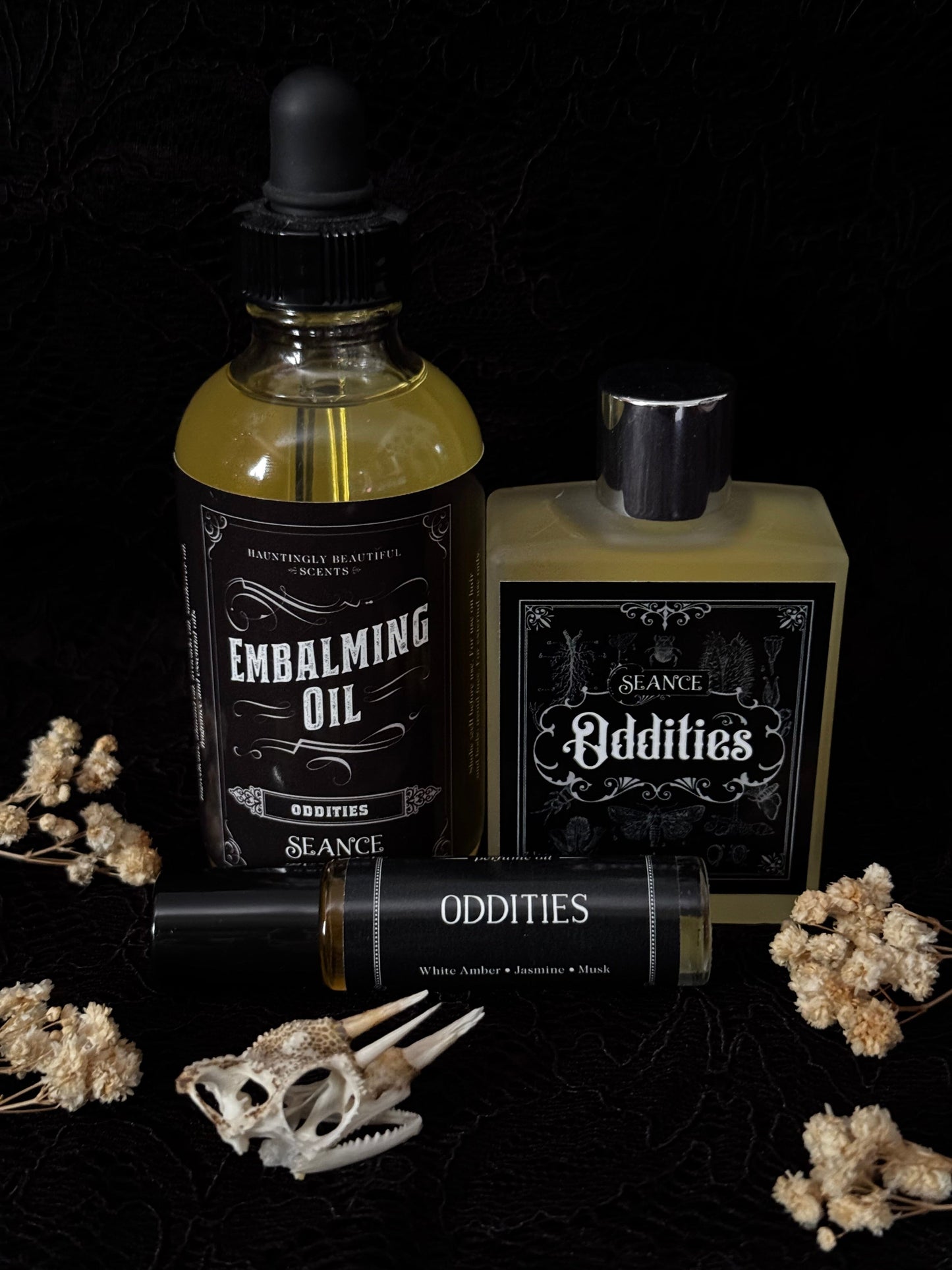 Oddities Embalming Lotion Body Oil | Amber, Jasmine & Musk