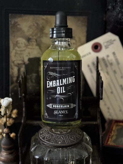 Porcelain Embalming Lotion Body Oil | Vanilla, Walnut & Floral