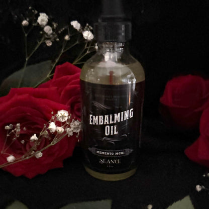 Memento Mori Embalming Lotion Body Oil | Rose & Nag Champa