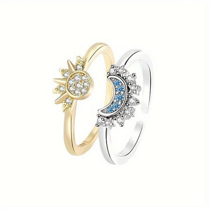 Sol-Luna Ring Set