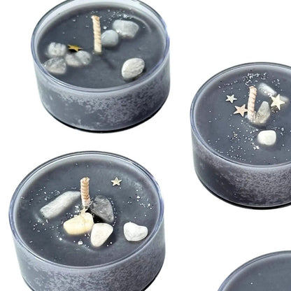 New Moon Ritual Tea Light Candle Set