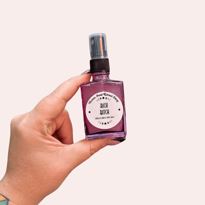 Rich Bitch Energy Spray - Warm Spice & Herbal Botanical Mist