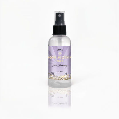 Selenite Aura Cleansing Mist - White Tea & Ginger Energy Spray