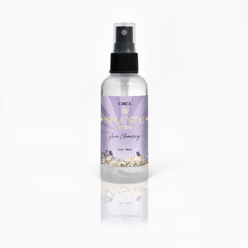 Selenite Aura Cleansing Mist - White Tea & Ginger Energy Spray