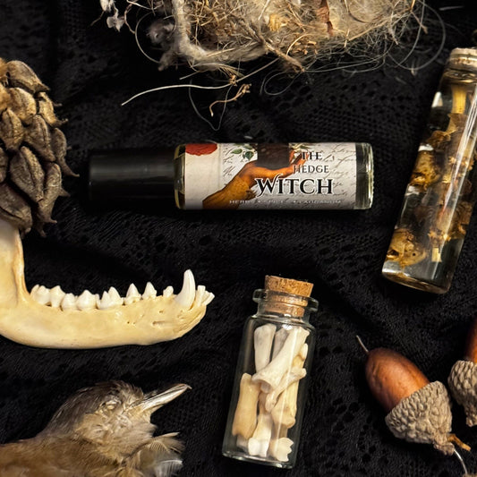 The Hedge Witch Perfume Oil Roller | Sweet Tobacco & Herbs