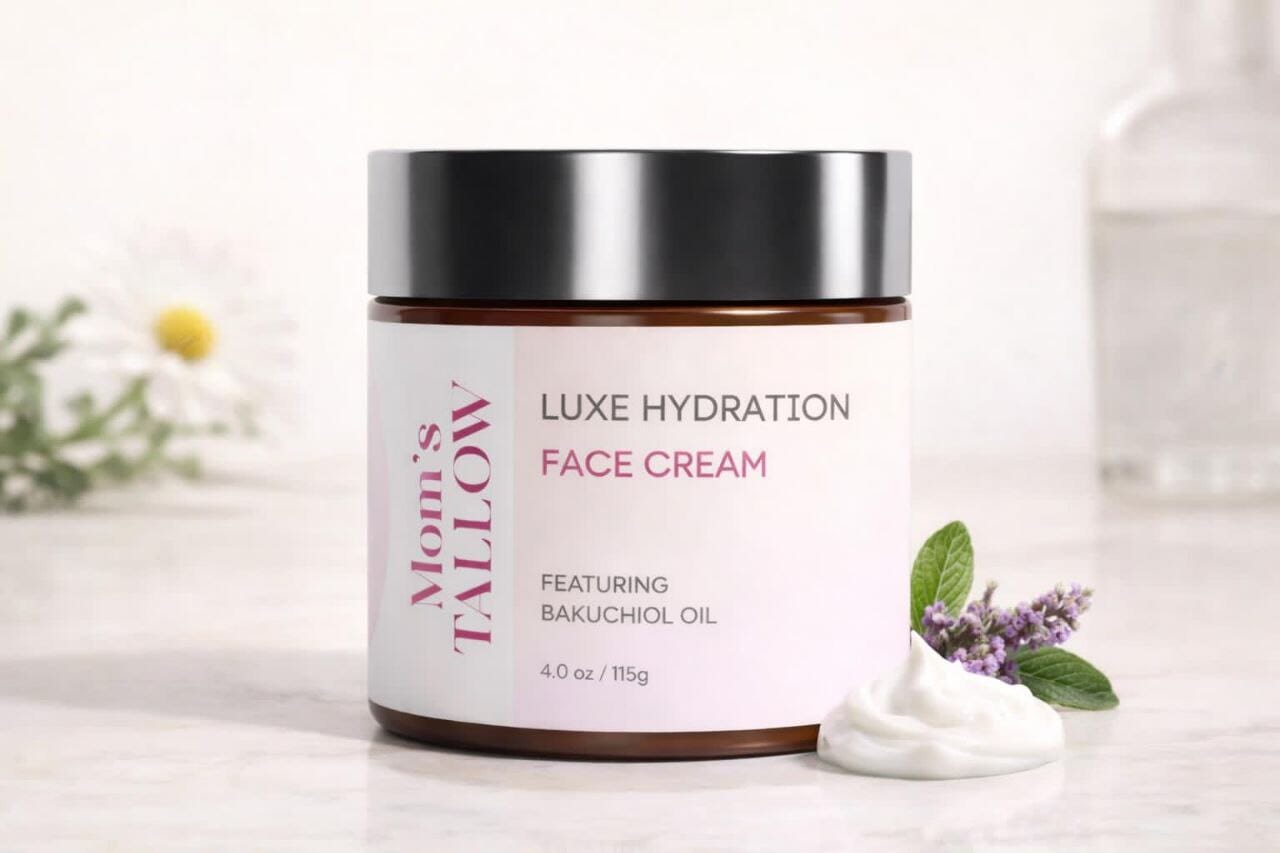 Luxe Hydration Tallow Face Cream – Nourishing Care for Glowing Skin - Spirit Nest