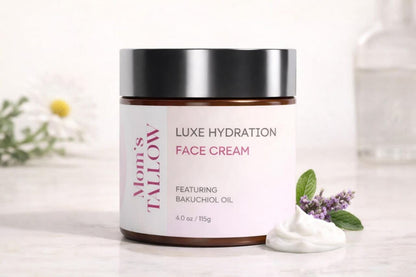 Luxe Hydration Tallow Face Cream – Nourishing Care for Glowing Skin - Spirit Nest
