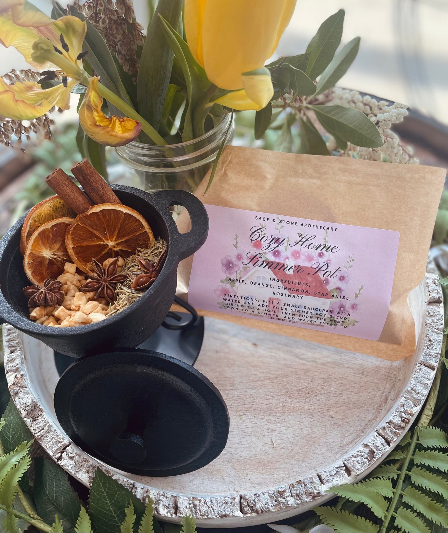 Cozy Home Simmer Pot Blend - Spirit Nest