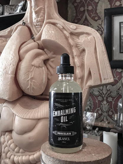 Porcelain Embalming Lotion Body Oil | Vanilla, Walnut & Floral