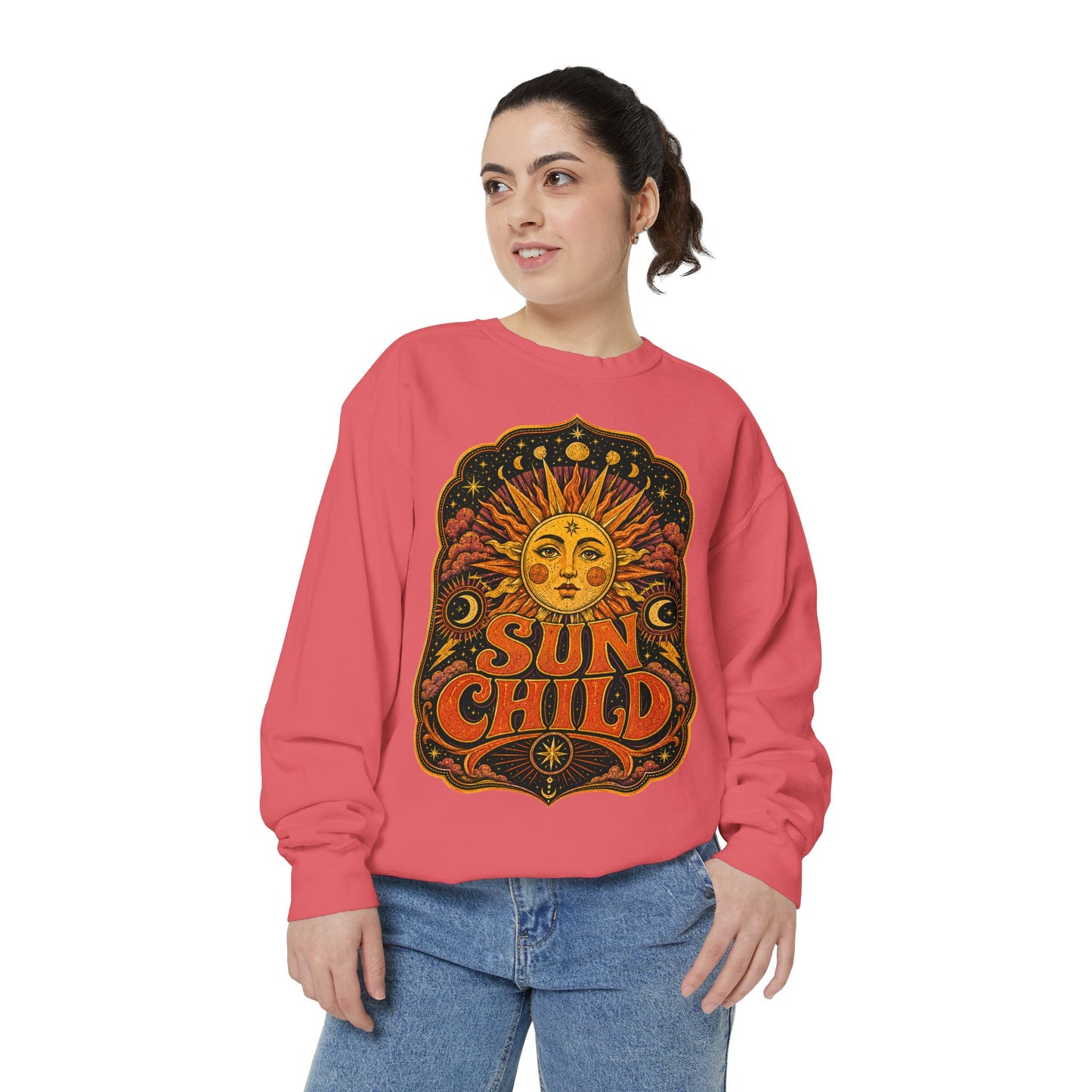 Sun Child Garment-Dyed Sweatshirt