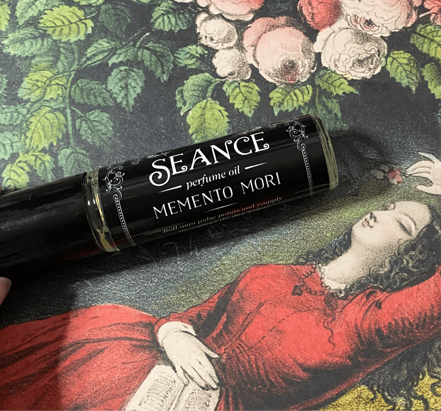 Memento Mori Perfume Oil Roller | Rose & Nag Champa