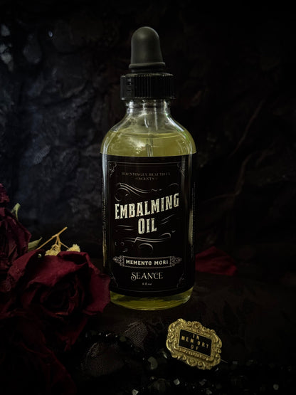 Memento Mori Embalming Lotion Body Oil | Rose & Nag Champa