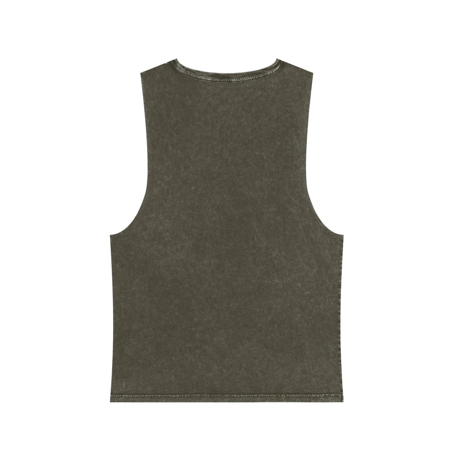 Capricorn Zodiac Stonewash Tank Top – Cosmic Sea Goat Artwork
