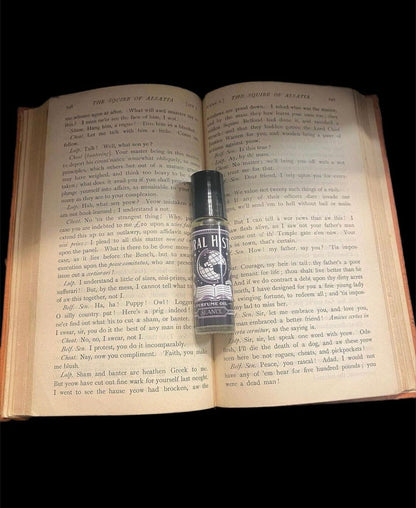 Natural History Perfume Oil Roller | Old Books & Black Tea