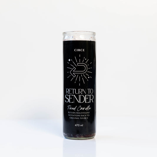 Return to Sender Fixed Candle – Protection & Reversal (7 Day) - Spirit Nest