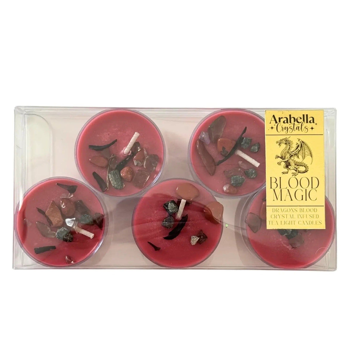 Blood Magic Ritual Tea Light Candle Set