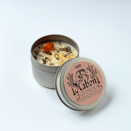 Mabon Autumn Solstice Fall Ritual Candle