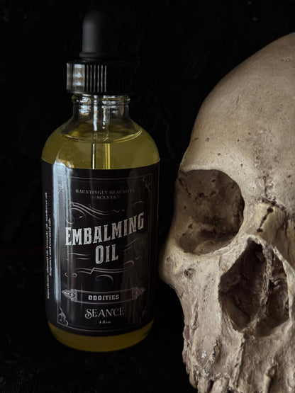 Oddities Embalming Lotion Body Oil | Amber, Jasmine & Musk
