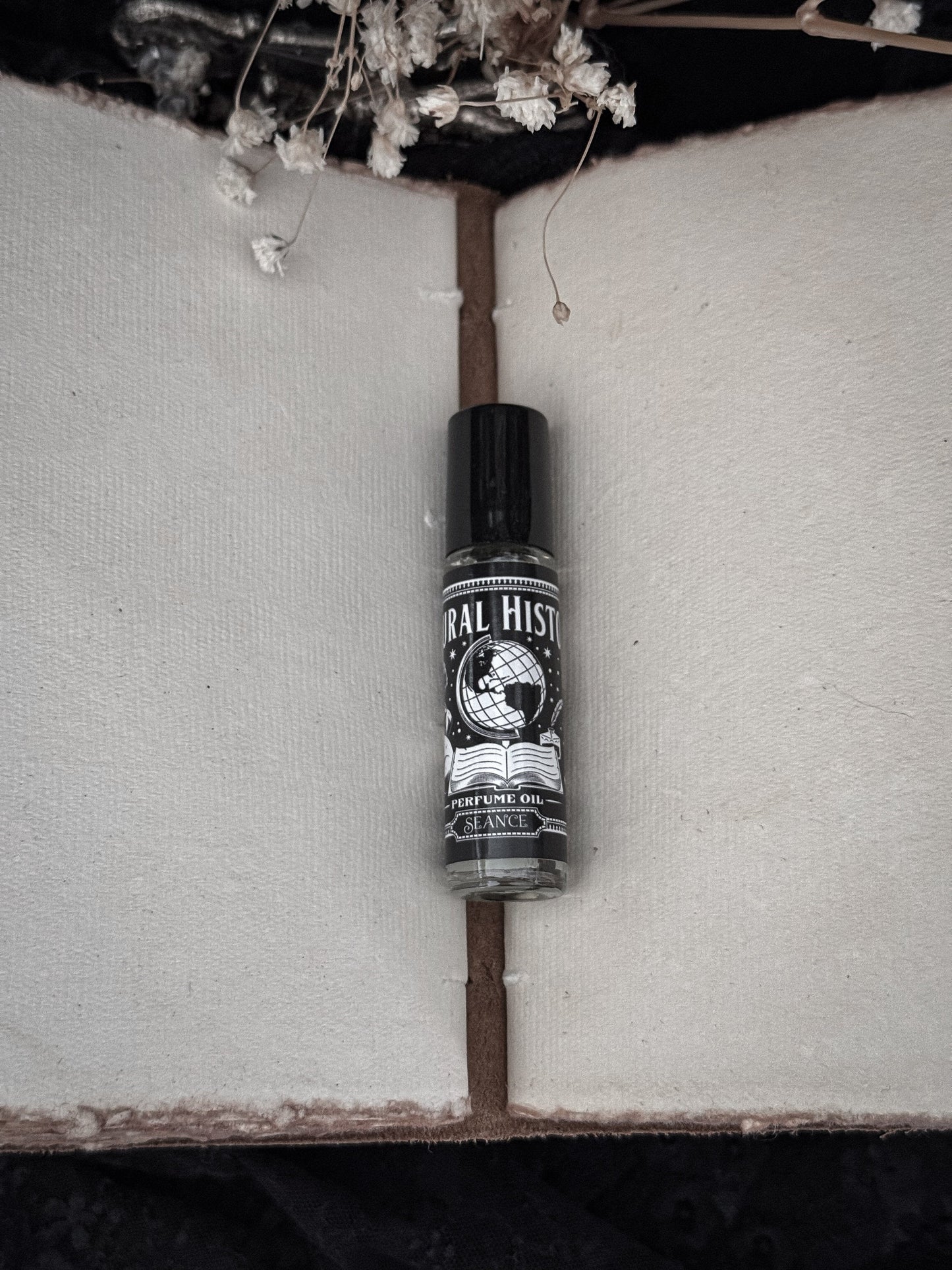 Natural History Perfume Oil Roller | Old Books & Black Tea