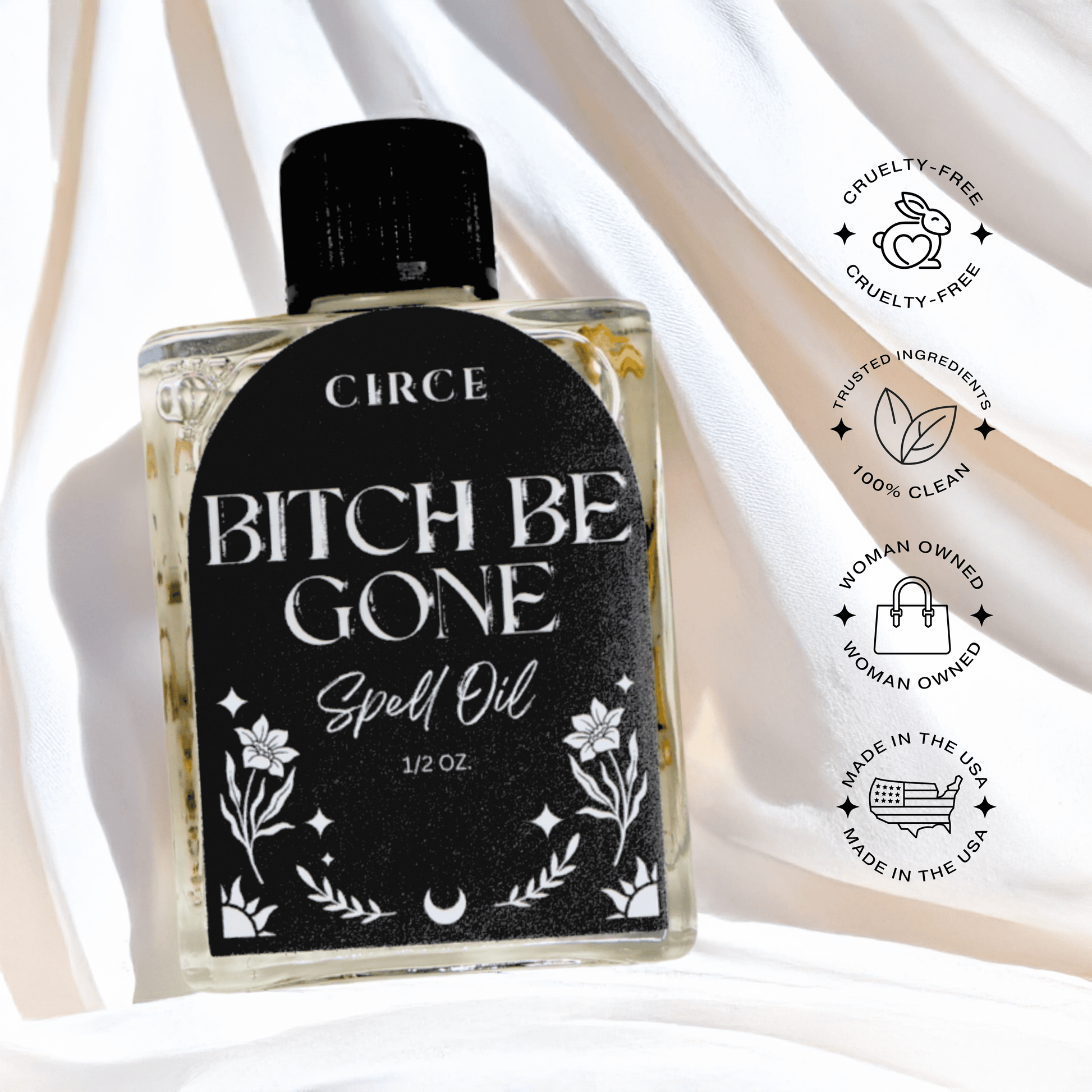 Bitch Be Gone Spell Oil – Banishing & Protection - Spirit Nest