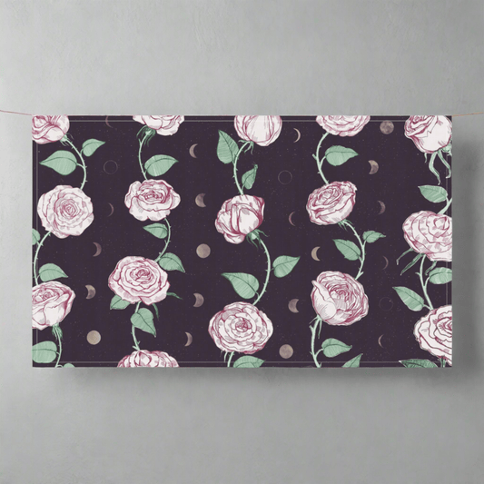 Moons & Roses Kitchen Towel