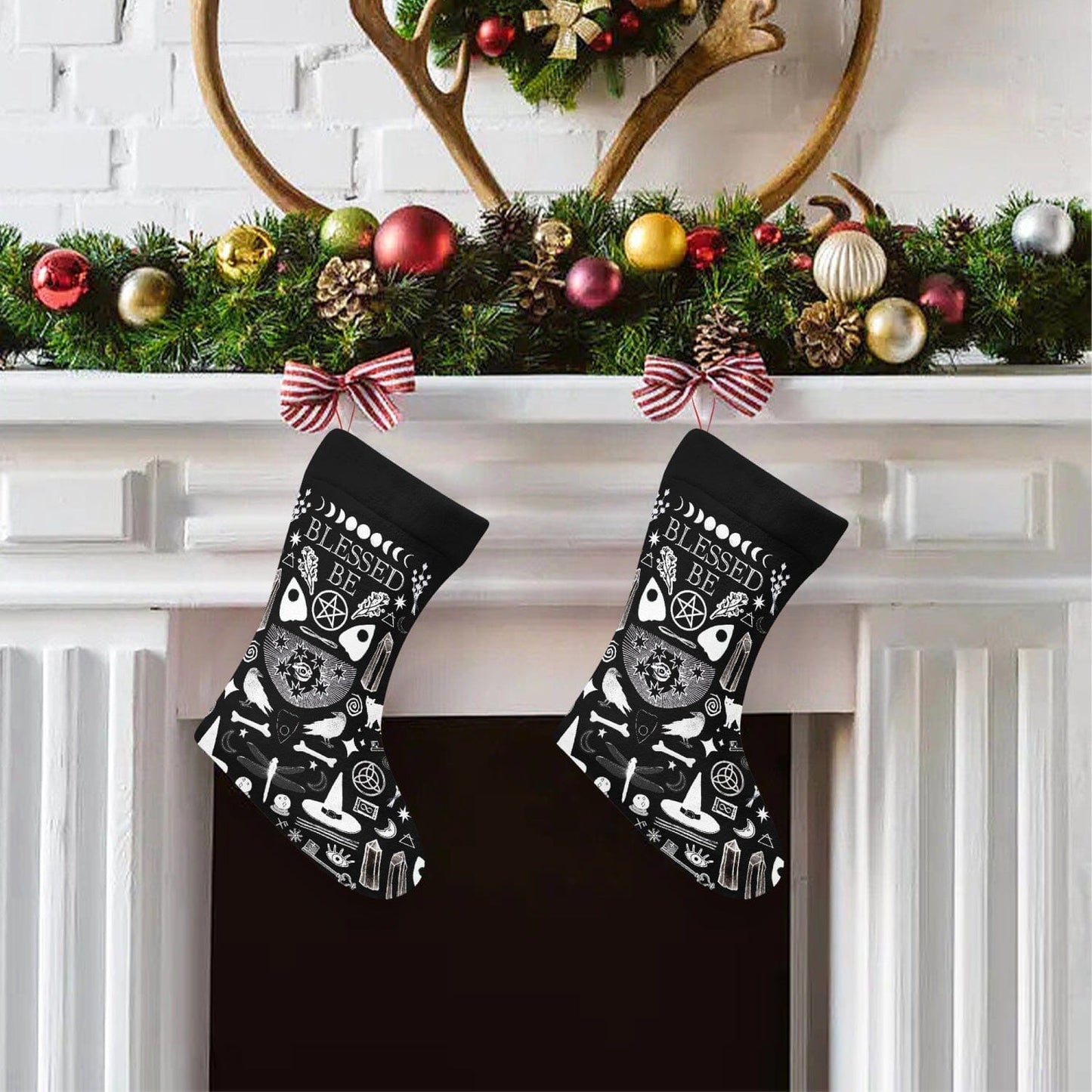 Pagan Stocking - Black Top