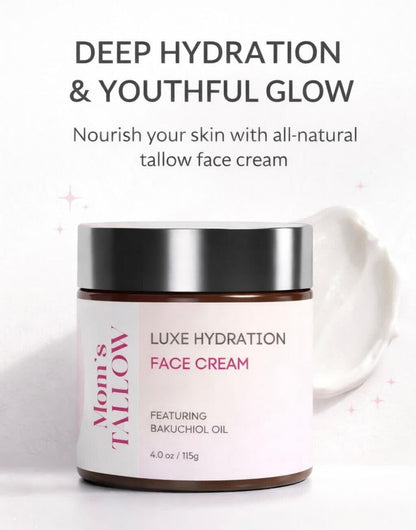 Luxe Hydration Tallow Face Cream – Nourishing Care for Glowing Skin - Spirit Nest