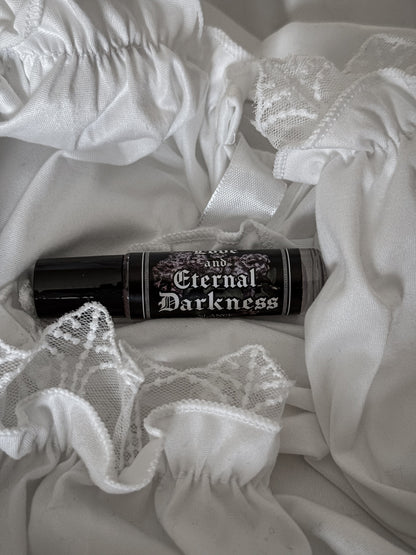 Eternal Darkness Perfume Oil Roller | Lilac & Cream