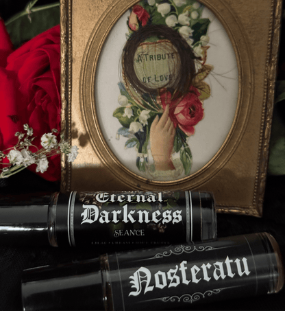 Eternal Darkness Perfume Oil Roller | Lilac & Cream