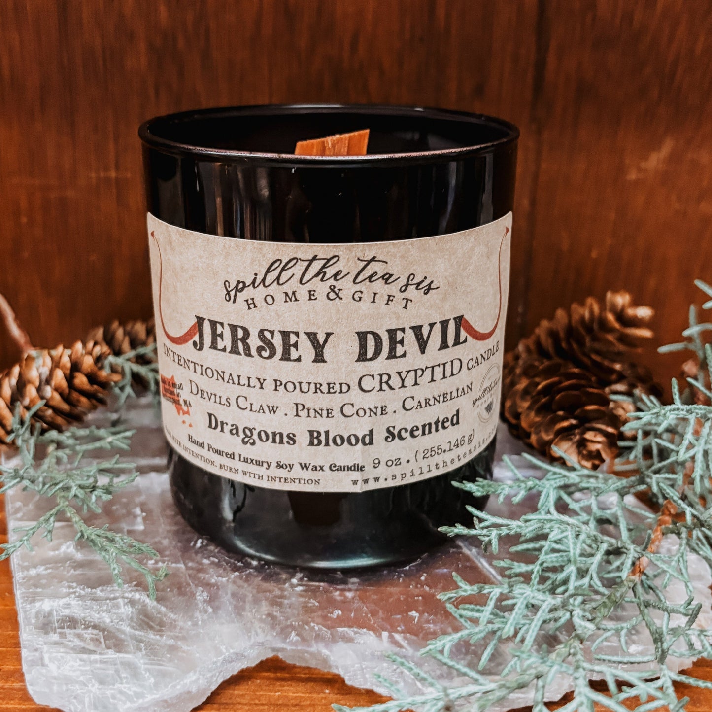 Jersey Devil Intention Soy Wax Candle - 9oz - Spirit Nest