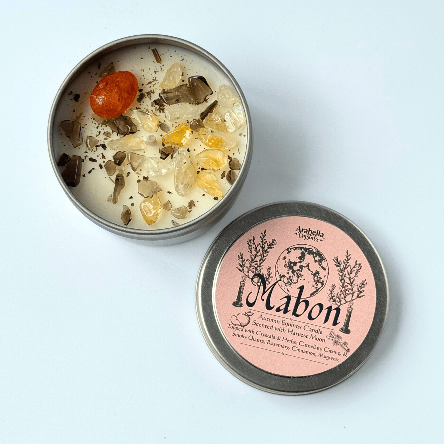 Mabon Autumn Solstice Fall Ritual Candle