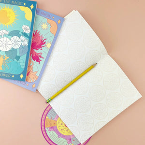 White Sage Tarot Card Journal Notebook